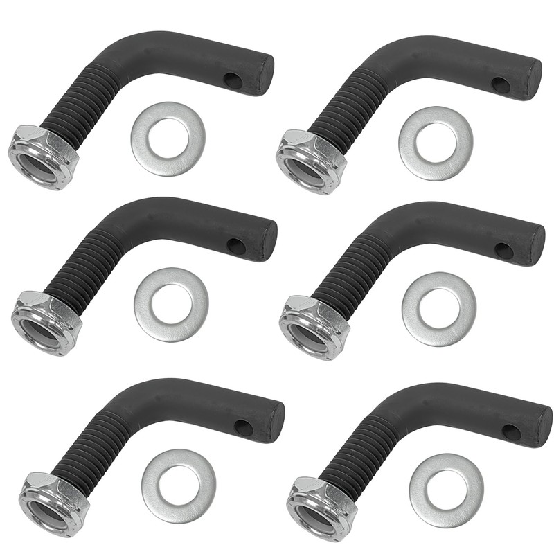 6PCS Tree Kicker Mounting Hardware L Bolts for RZR XP1000