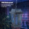 PALONE 4500V Solar Bug Zapper – Outdoor/Indoor Mosquito Killer with