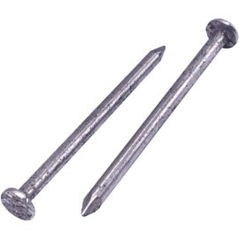 (Pack of 800) Carbon Steel 1/16" x 1" (1.6 x 25 mm) Construction Nails Flat Round Head Multi-Purpose Common Wire Nails Woodworking