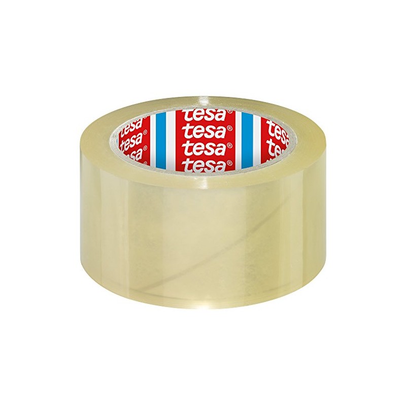 tesa 4195 PP packing tape (66 m: 50 mm) transparent