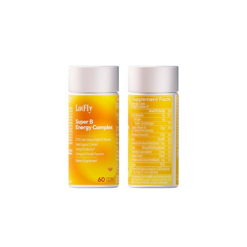 【Super Big!】LOTFLY Super B Energy Complex – 9-in-1 Advanced Nutrition