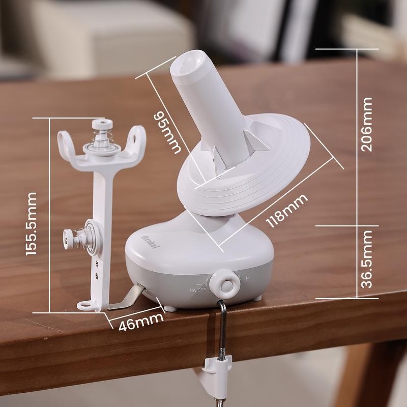 Electric Yarn Winder Mini for Crocheting & Knitting, Compact Yarn