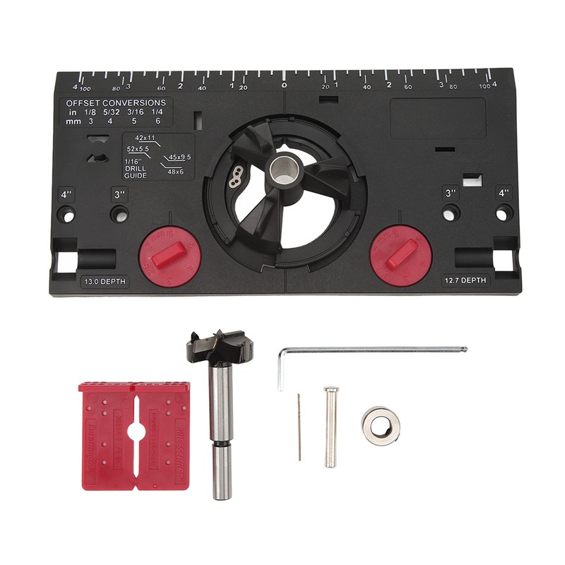 35mm Hinge Boring Jig Woodworking Hinge Hole Drilling Guide Locator