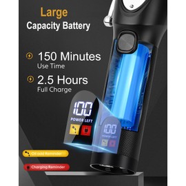 YiLFo Hair Clippers for Men - Professional Barber Clippers, LED Display Trimmer, T Liners Edgers, Shaving Kit