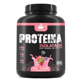 Suplemento En Polvo Fruit Protein Proteína Sabor Fresa Y Arándano X 2kg                                                                               