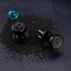 STARPY Black Door Knobs Interior with Turn Lock for Privacy