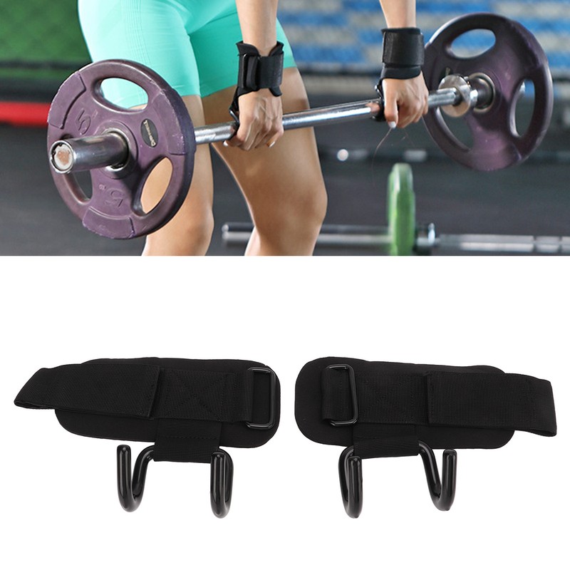 2pcs Wrist Rod Hook Straps Nylon Steel Adjustable Wrist Support