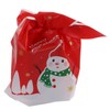 100Pcs Christmas Gift Bag Cute Food Grade Eco Friendly Reusable