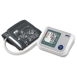 A&D Medical UA-767S-W blood pressure with wide range cuff and AFib screening
