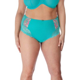 Elomi Women's Plus Size Charley Waist High Cut Leg Brief, Tahiti, X-Large