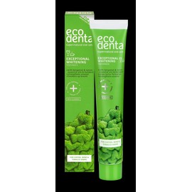 ECODENTA Exceptional Whitening Toothpaste with Bergamot and Lemon Essential Oils 100ml