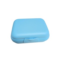 Tupperware Twin Größe 2 Brotdose Sandwichbox Kindergarten Dose (hellblau Gr. 2)