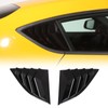 Daeiclru Rear Side Window Louver Cover Compatible with Toyota Supra