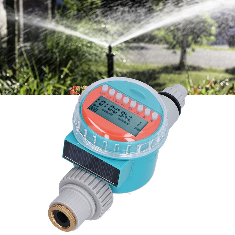 G1‑1/4 LCD Water Timer Automatic Spraying Watering Sprinkler Timer with