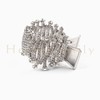 Herbeluemily Hair Claw Clip, Rhinestone Bijou Pony Holder, Hair Clip,