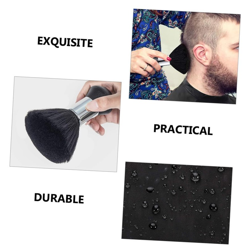 Gatuida Unisex Barber Cape with Hairdressing Cape and Soft Bristle