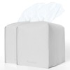 2Pcs Tissue Box Covers, Tissue Box Holder Cube, Modern Delicate