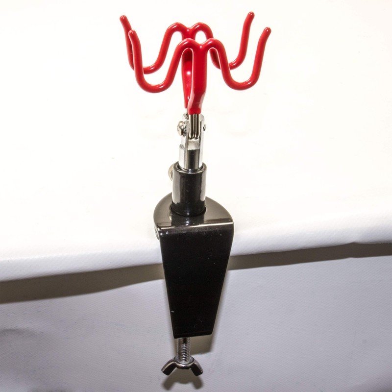 2-way airbrush holder A37 / BD-17 with table clamp