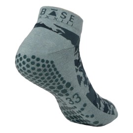 Base 33 Low Rise Grip Socks for Pilates, Yoga, Martial Arts, Lifting and Barre