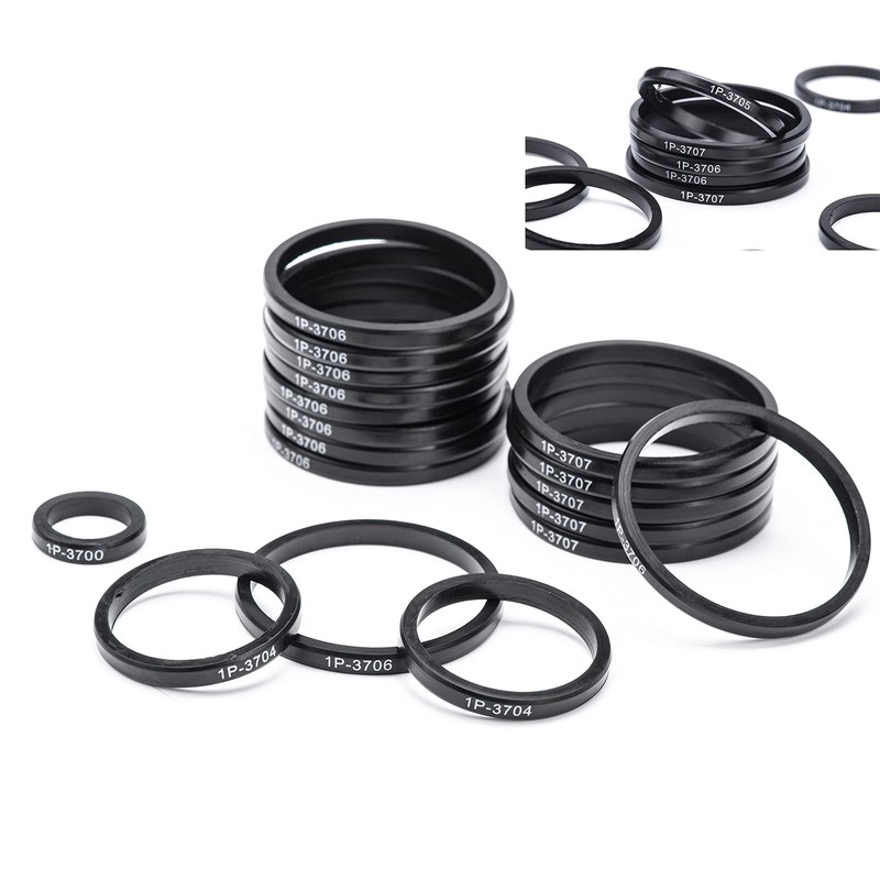 BUSY-CORNER 4C-4784 Print D-Ring Kit, Nitrile 90, Hydraulic Hose Fitting