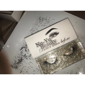 Handmade Glamorous Handmade 100% Mink 3D Lashes Style - SUNRISE