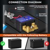 ISINFLASH Kill Switch with Voltage Display Remote Battery Disconnect Switch