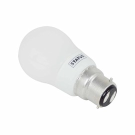 Status 5 W Large Bayonet Cap Low Energy Mini GLS Look a Like CFL Bulb - White