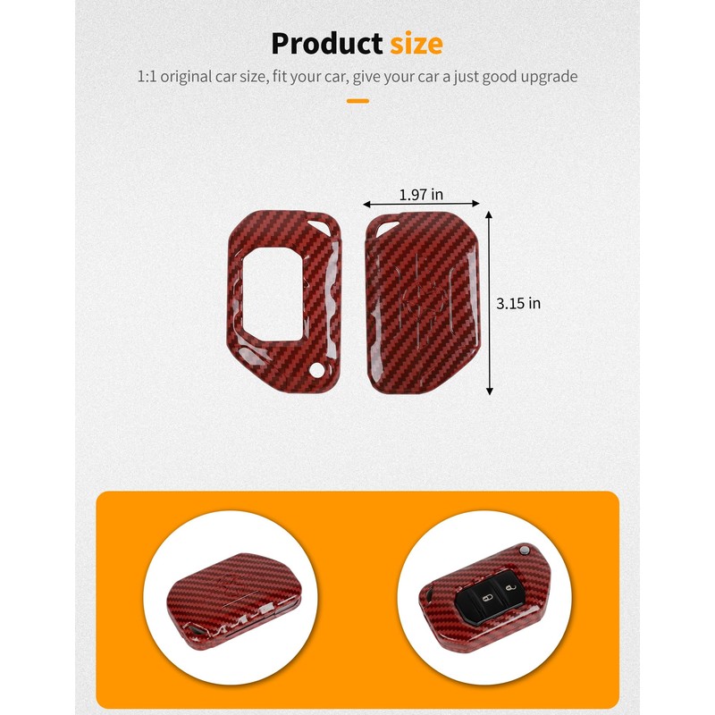 Hoolcar Key Fob Cover Case Key Holder Shell Remote Control