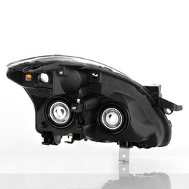 AKKON - Fits 2010 2011 2012 Altima 4Door Sedan [Halogen Models] Chrome Headlights Headlamp Left Driver + Right Passenger Pair