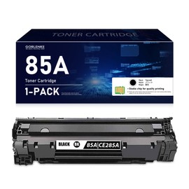 85A CE285A Toner Cartridge with CHIP 1 Pack (Black) Compatible Replacement for HP 85A Cartridge Laser P1005, P1006; Laser Pro P1102w, P1102, P1109w, M1132, M1212nf MFP, M1217nfw MFP, M12 Printer