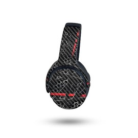 MightySkins Carbon Fiber Skin Compatible with Skullcandy Crusher ANC 2 - Tech Web | Protective, Durable Textured Carbon Fiber Finish | Easy to Apply, Remove, and Change Styles