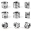 20 Sets 1/4" Female to 3/8" Male Conversion Screw Thread