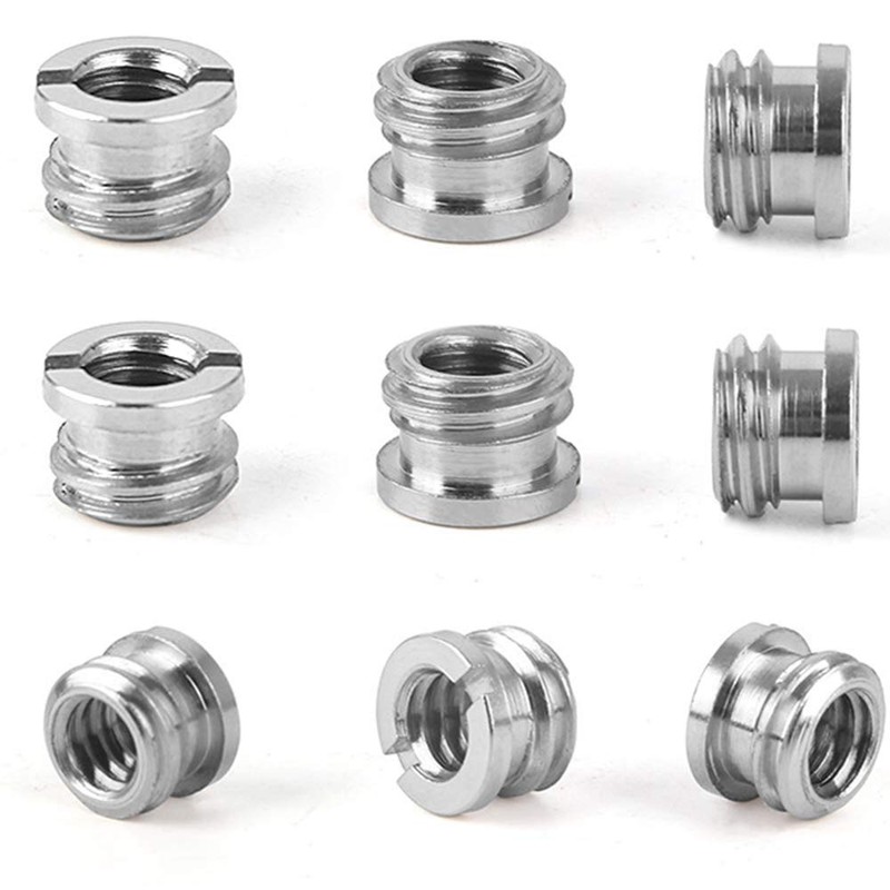 20 Sets 1/4" Female to 3/8" Male Conversion Screw Thread