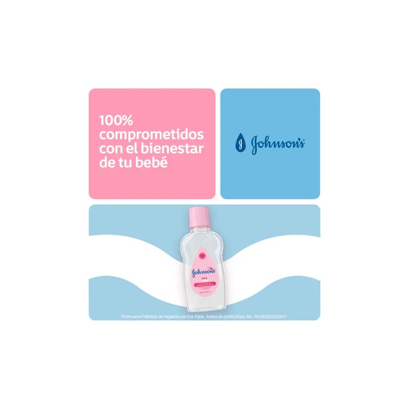 Johnson & Johnson Baby - 200 mL - Aceite -