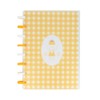 Sunstar Stationery S2642875 Mizutama Notebook, Ring Notebook, A5, Yellow
