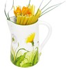 Lashuma Milk Jug in Dandelion Design, Ceramic Jug Capacity: 1.5