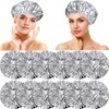 12 gorras de aluminio para acondicionamiento profundo, reutilizables, para el