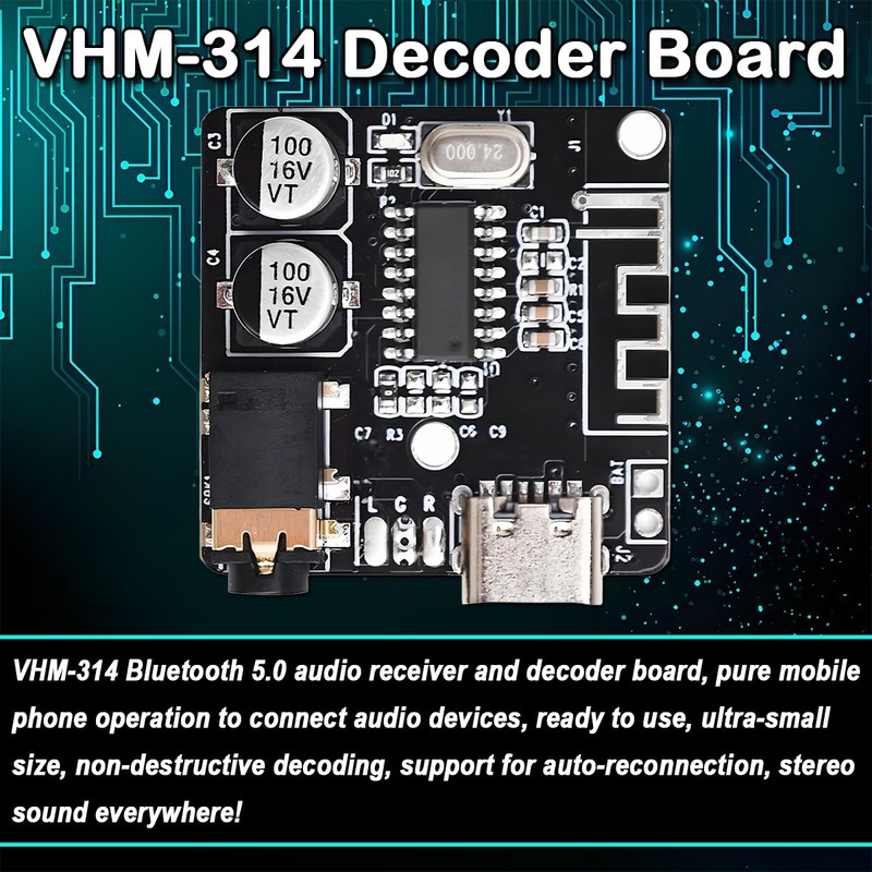 JYUDAUFU 3 Watt 8 Ohm Single Cavity Mini Speaker DIY