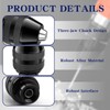 Pack of 3 drill chucks for Dremel, keyless drill chuck