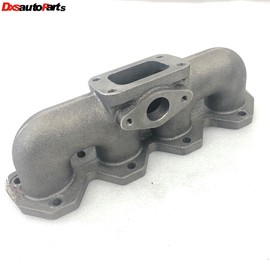 EMUSA Cast Iron Manifold T3 flange 4 Bolt for 97-01 H22A Prelude Type S