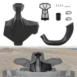 SAUTVS Snorkel Kit Horn for Can-Am Outlander 570 850 1000 XMR 13-24, Raised Hood Vent Intake Air Relocation Extend Kit for Can Am Outlander 570 850 1000 XMR 2013-2024 Accessories, Replace# 715002518