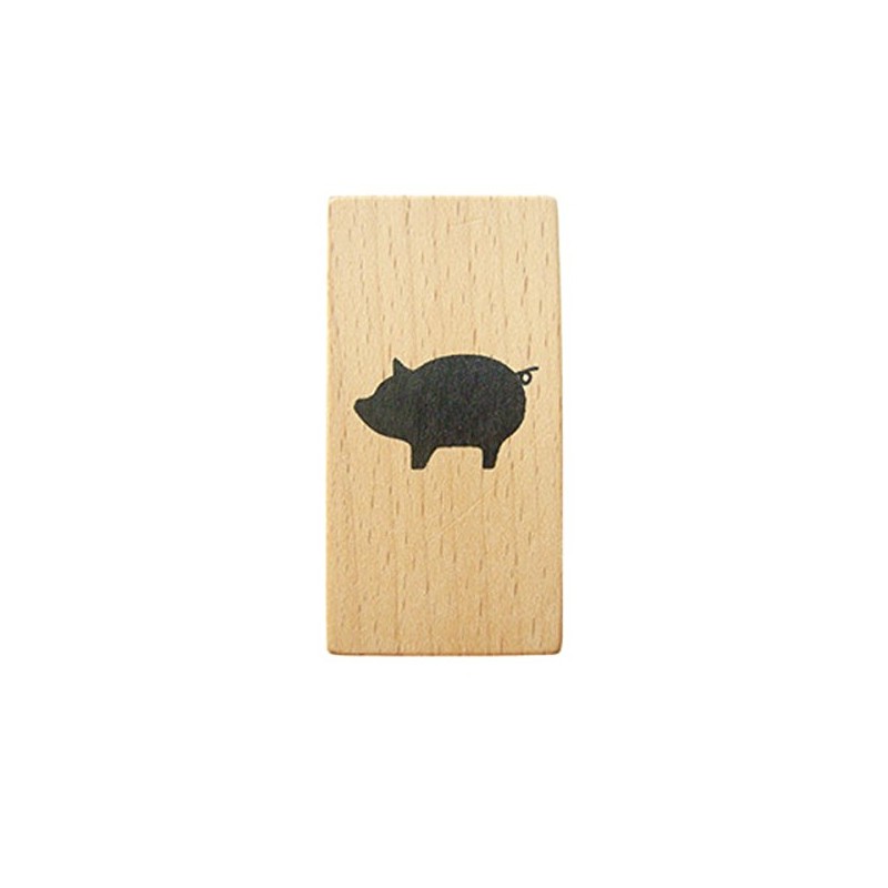 Nankai Tsusho 63-Roxan Mini Nail Brush Pig 0222-205