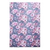 Catherine Lansfield Dramatic Floral137x229cm Wipe Clean Cotton Table Cloth Grey,