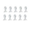 10pcs Hearing Amplifier Dome Silicone Ear Tip Earplug Replacement Accessory