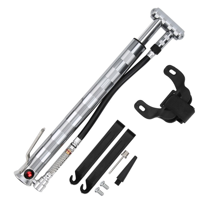 WHEEL UP Portable Pump Hand Push Tire Inflator with Air