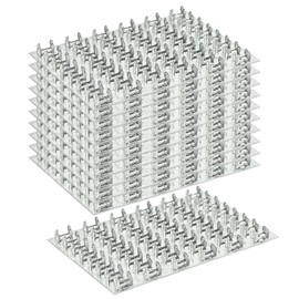 10 Pcs Truss Plates 4x6 Inch, Pronged Truss Mending Plate with Nail Teeth, Mending Plates for Wood Trusses Construction