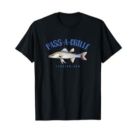 Pass-A-Grille Beach Florida Fish design T-Shirt