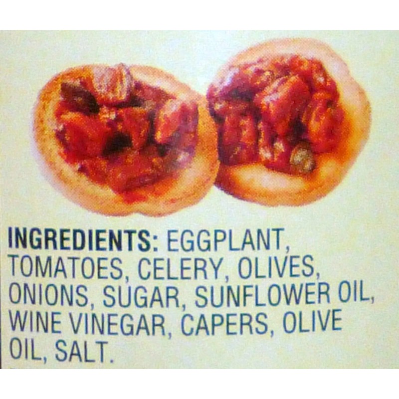 Cento Caponata Eggplant Appetizer, 7.0 - Oz. Cans Pack of
