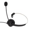 H360‑PC PC Monaural Headset Corded Single Ear Headset with 3