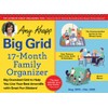 2020 Amy Knapp's Big Grid Family Organizer Wall Calendar: August